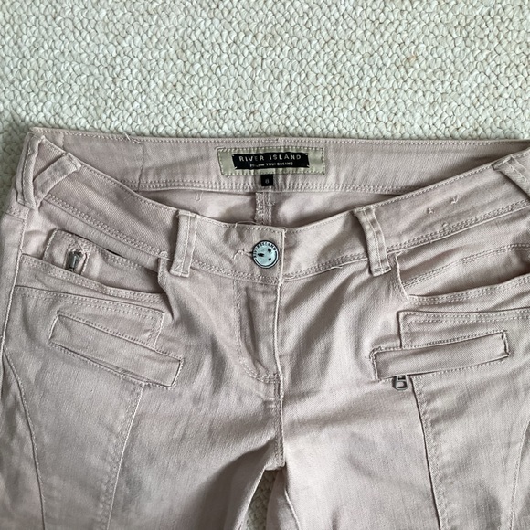 River Island cropped slim pants, size 8 UK, 4 US - Picture 4 of 4